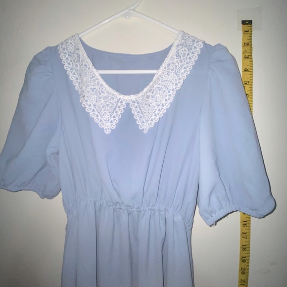 PUFFY DRESS MIDI KOREAN STYLE